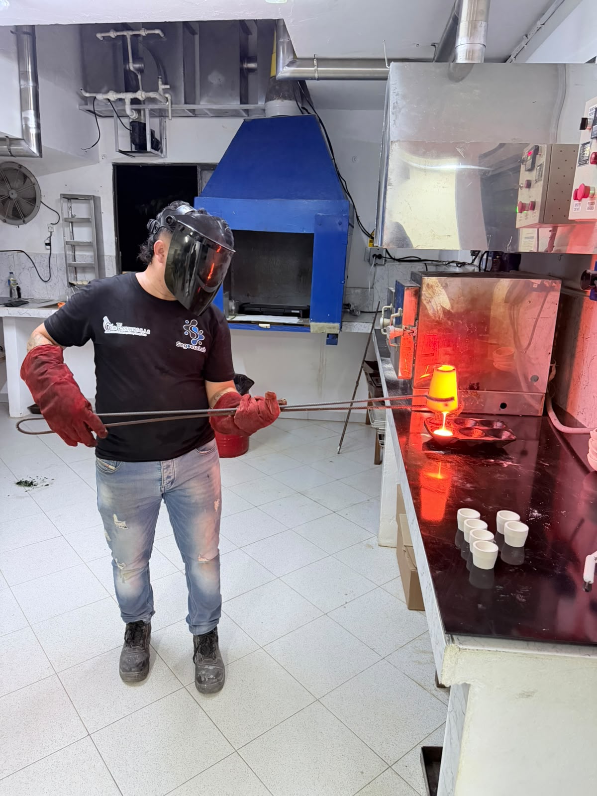 Proceso de fundición en SegoviaLab